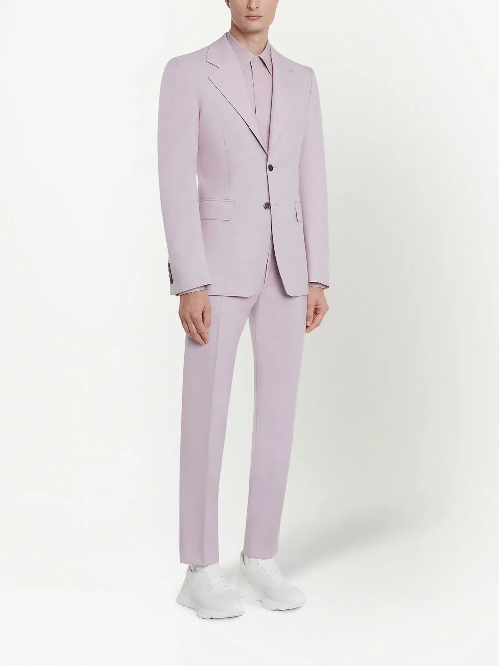 Tailored Single-Breasted Blazer