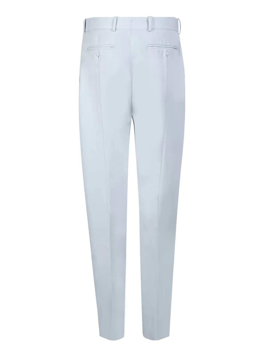 Straight-Leg Tailored Cigarette Trousers