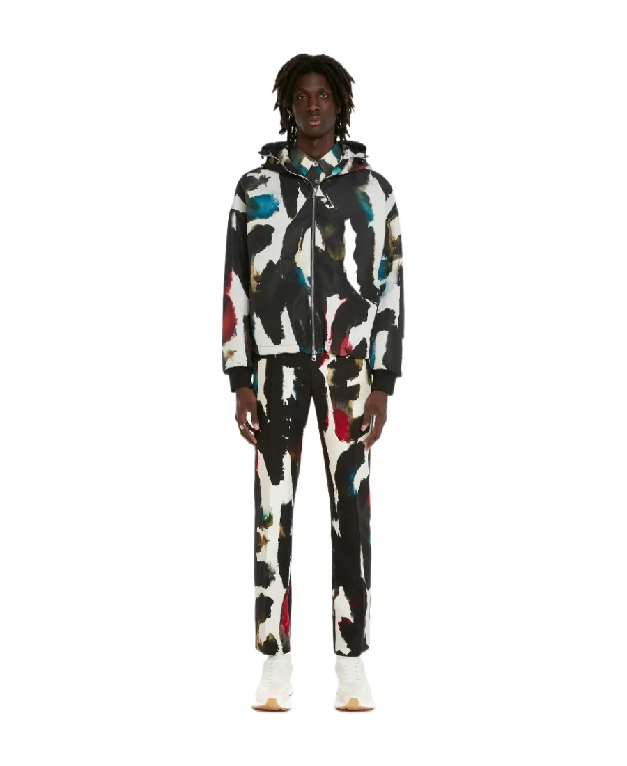 Zip-Up Long-Sleeved Windbreaker