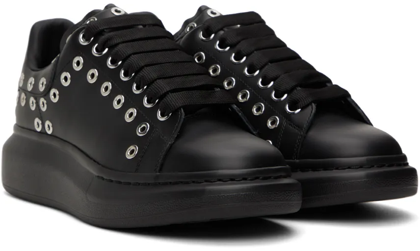 Oversized Eyelet Detail Sneakers