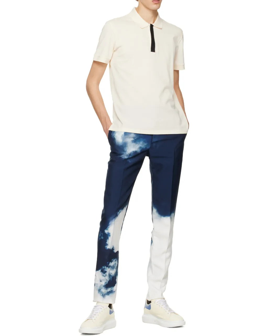Oversized Lace-Up Sneakers