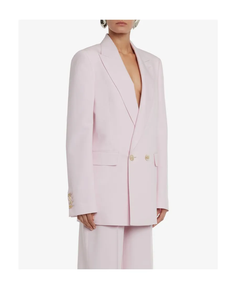 Double-Breasted Tailored Blazer