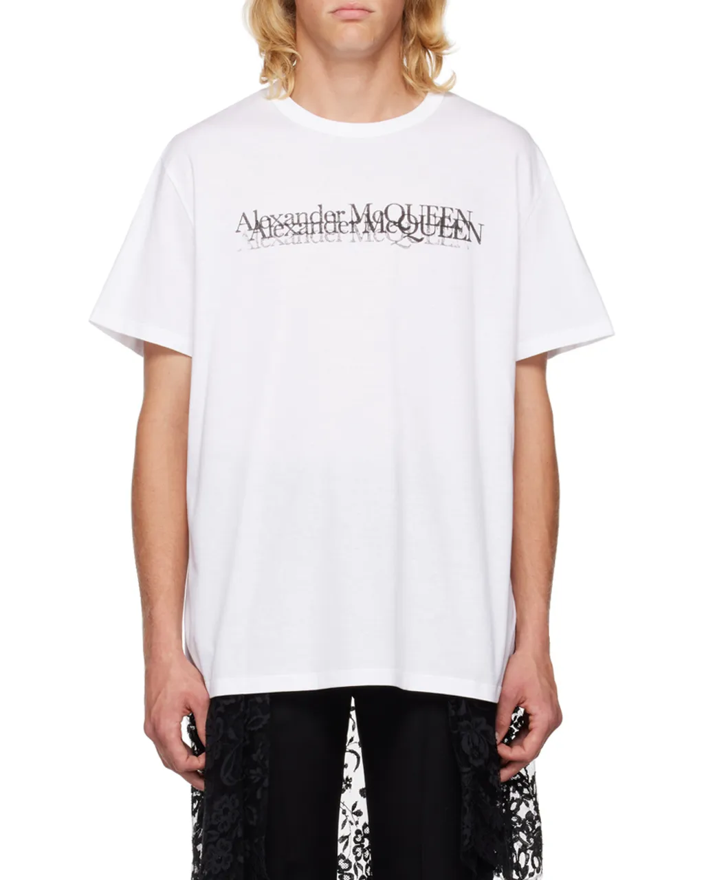 Logo Stamp Crewneck T-Shirt