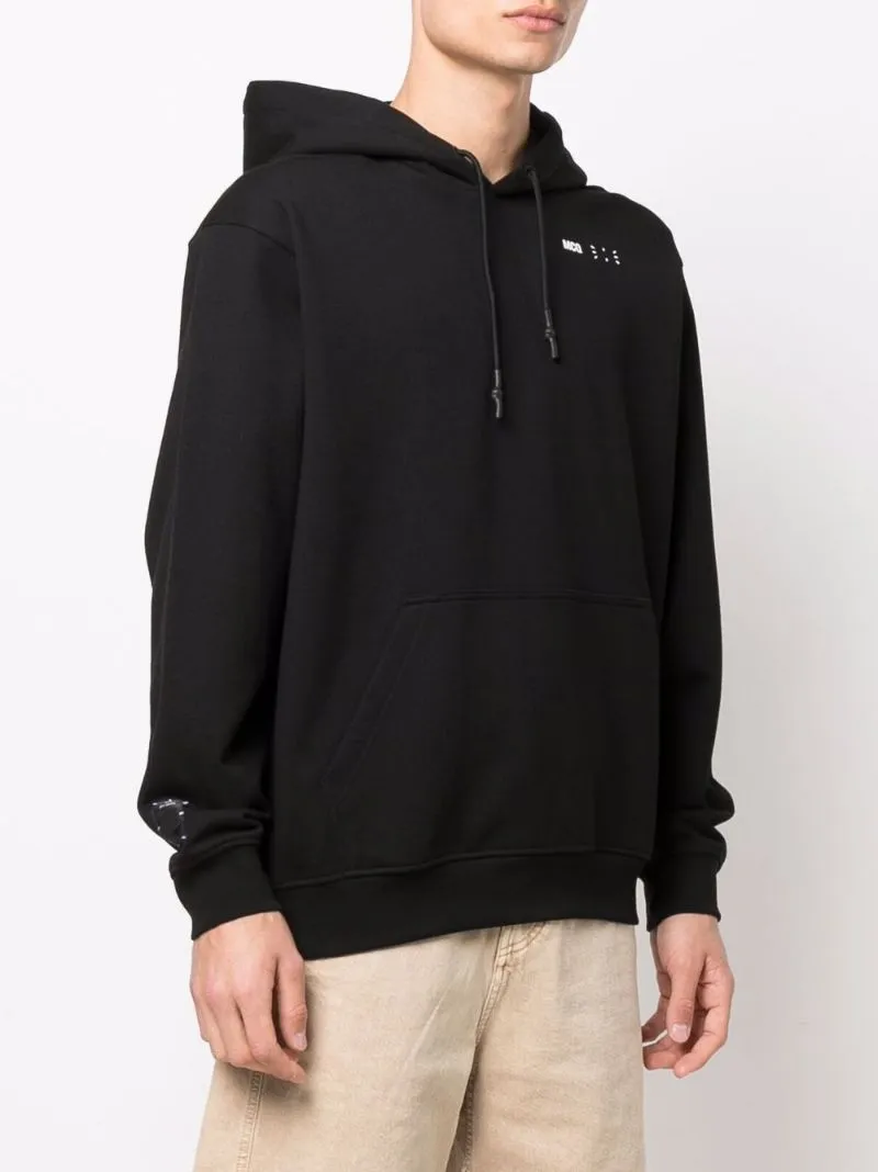 Logo-Embroidered Cotton Hoodie
