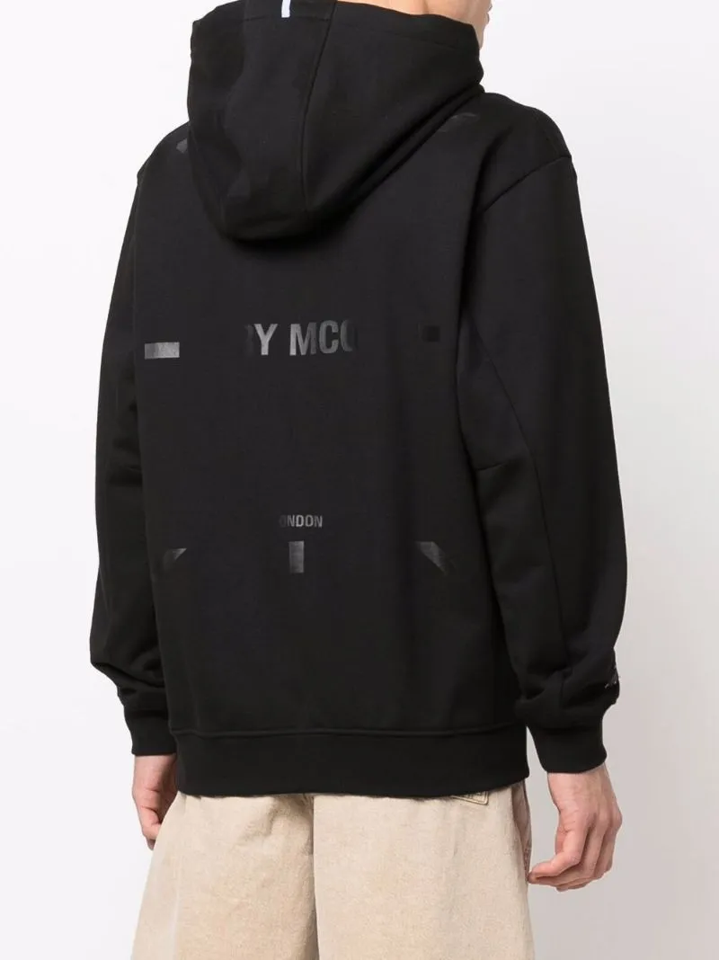 Logo-Embroidered Cotton Hoodie