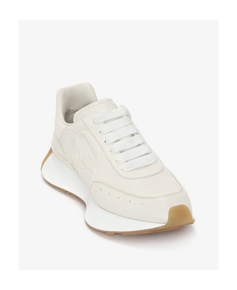 Logo Embossed Sprint Runner Sneakers
