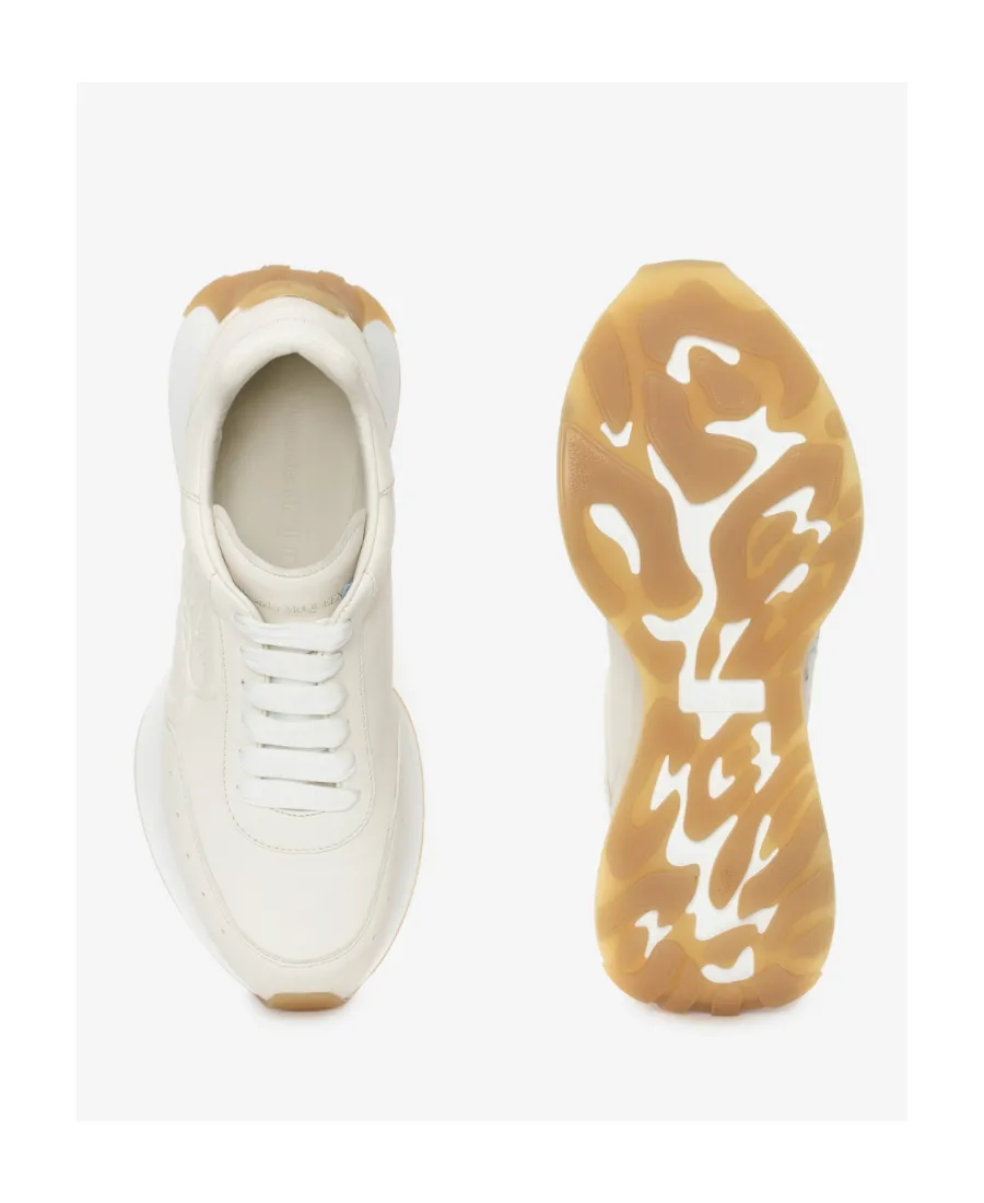 Logo Embossed Sprint Runner Sneakers