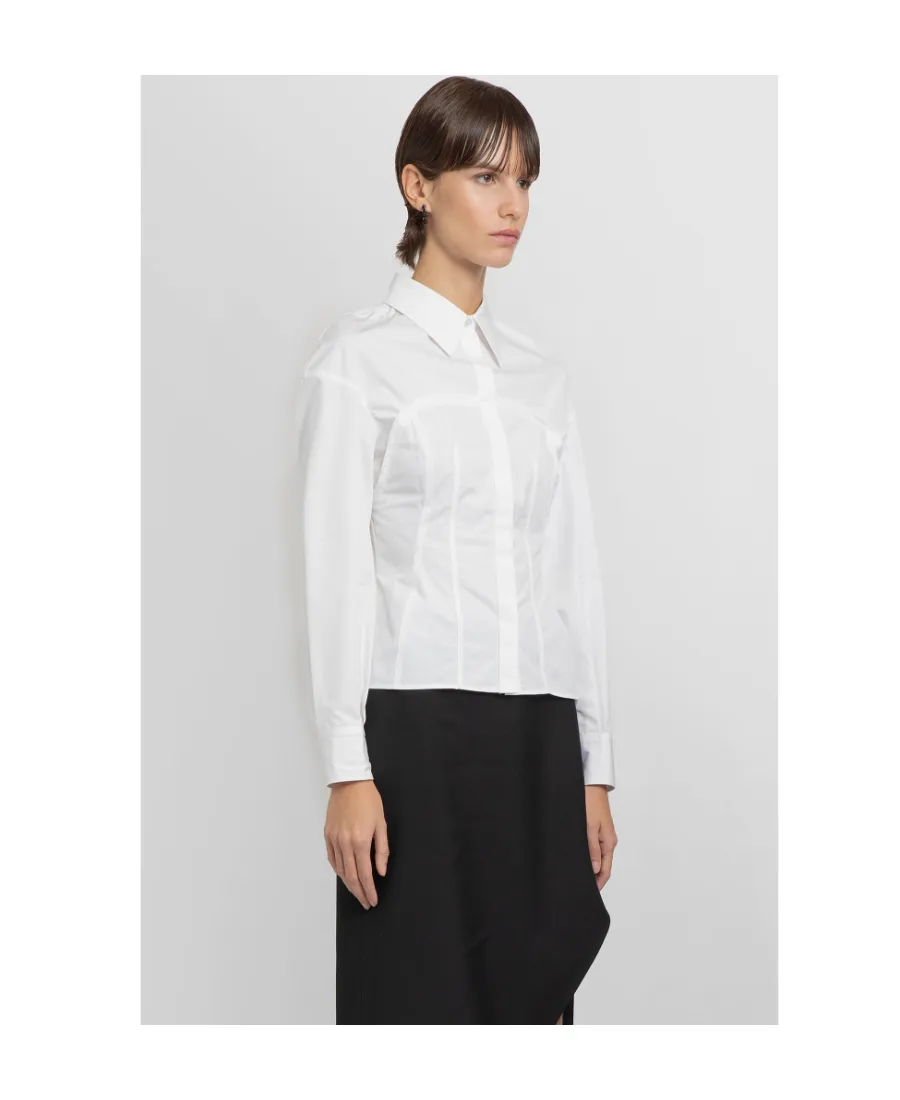 Fitted Button-Up Shirt