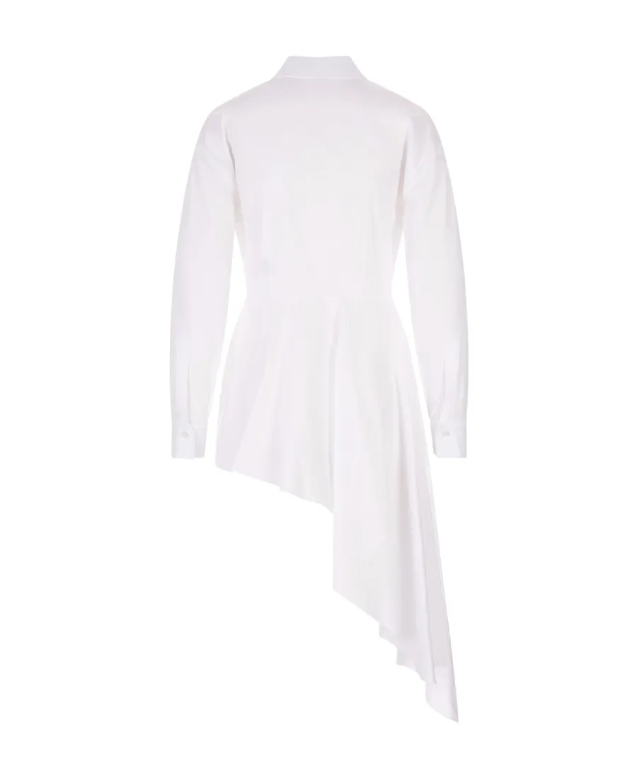 Asymmetric Button-Up Shirt