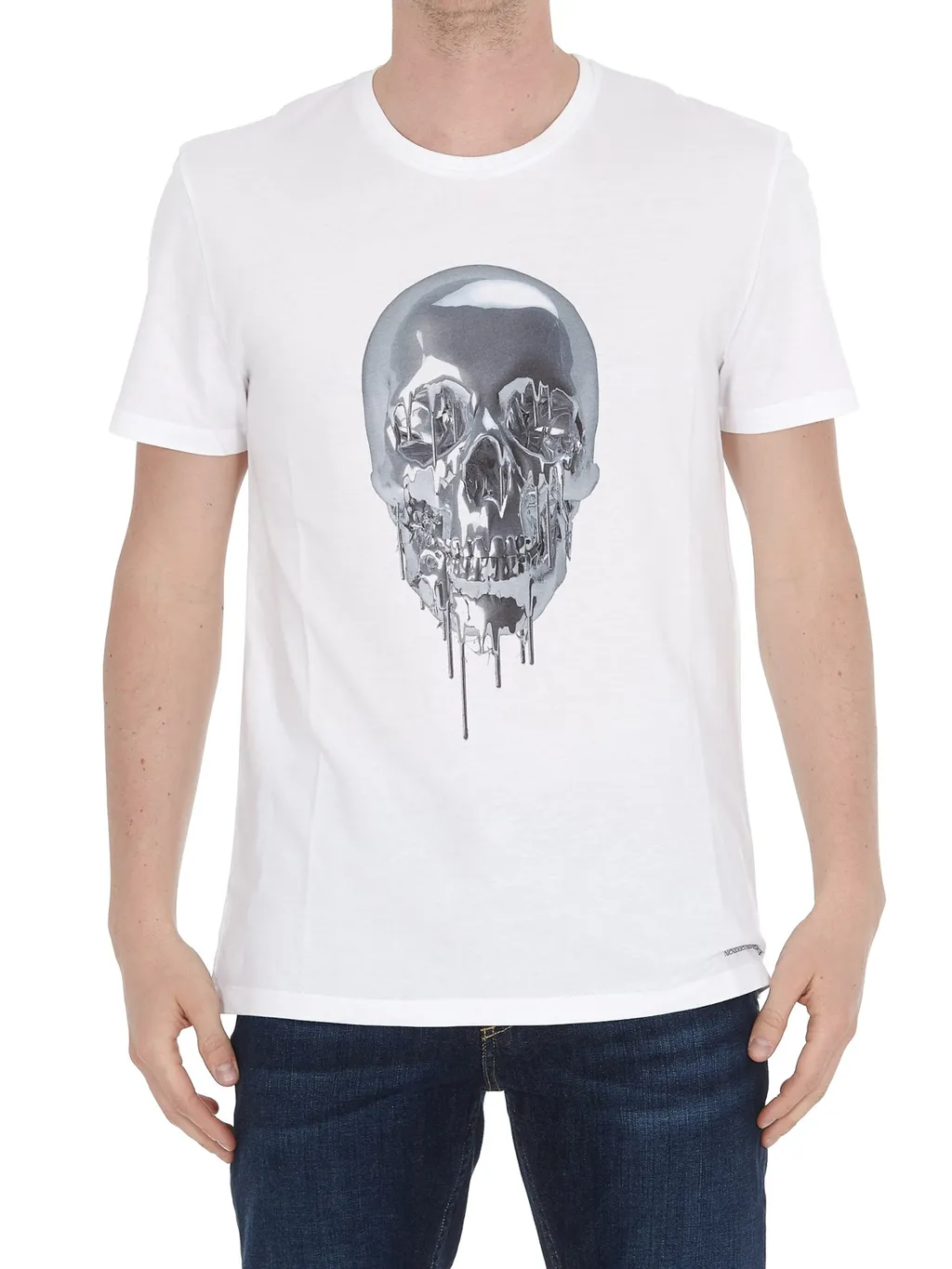 T-Shirt With Round Neck And Short Sleeves