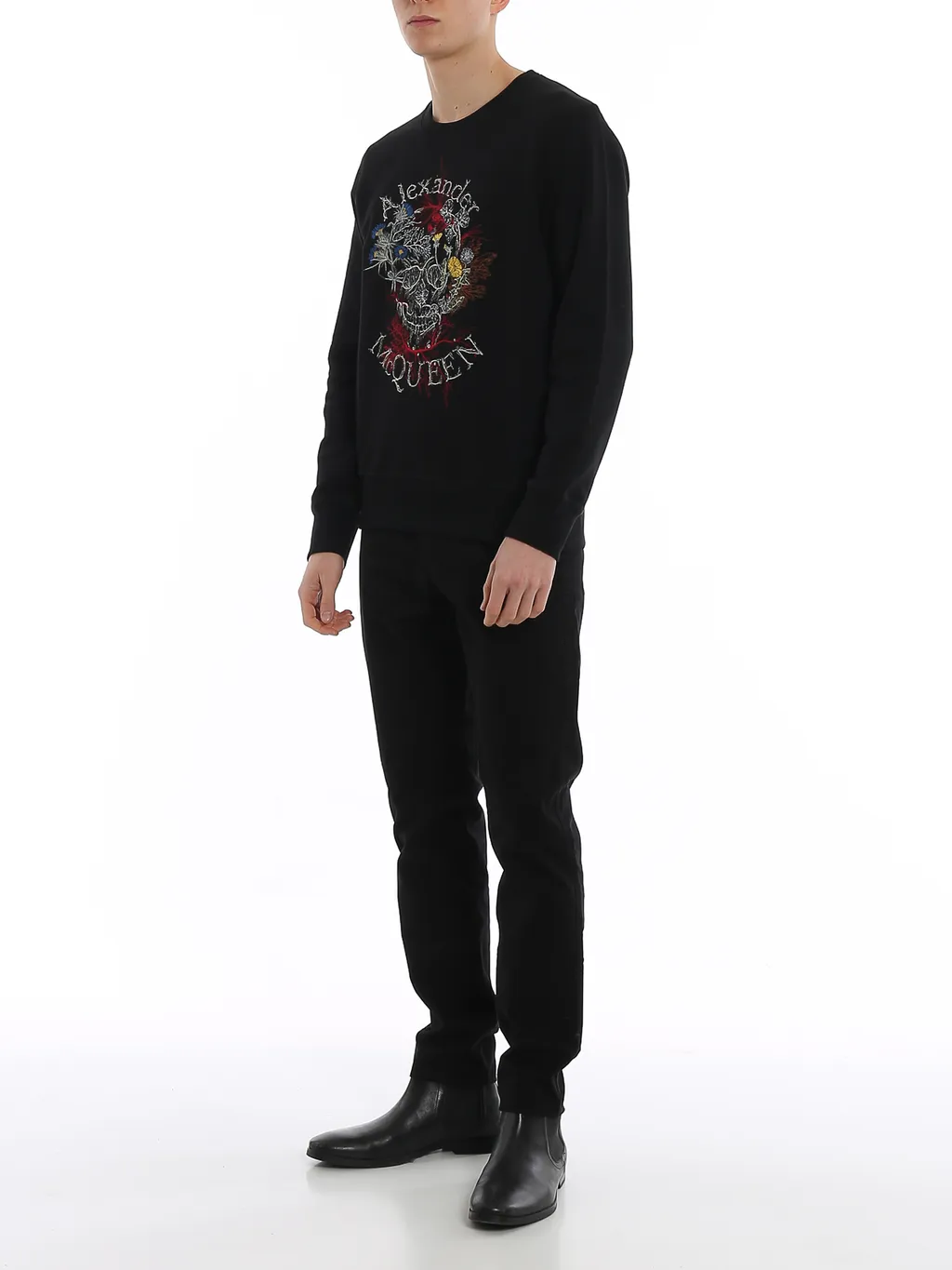 Round Collar Long Sleeve Sweater