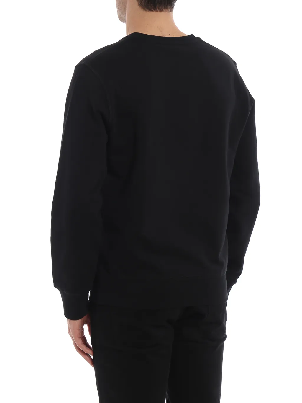Round Collar Logo Sweater