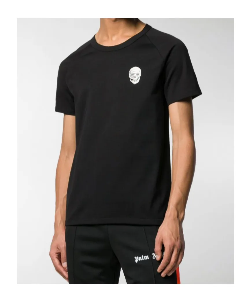 T-Shirt With Round Neck And Short Sleeves
