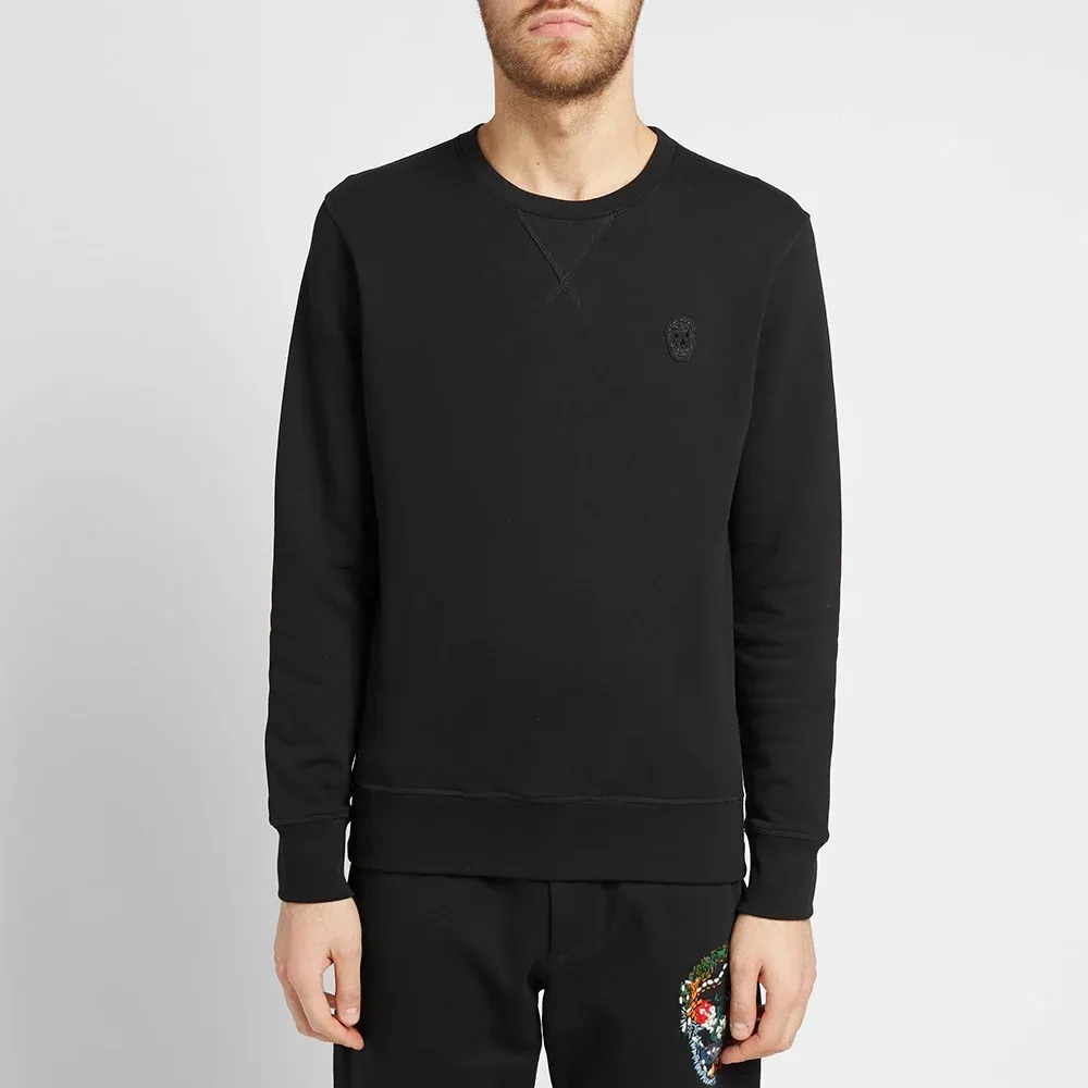 Round Collar Long Sleeve Sweater