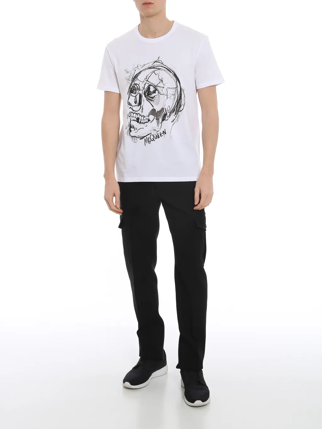 T-Shirt With Round Neck And Short Sleeves