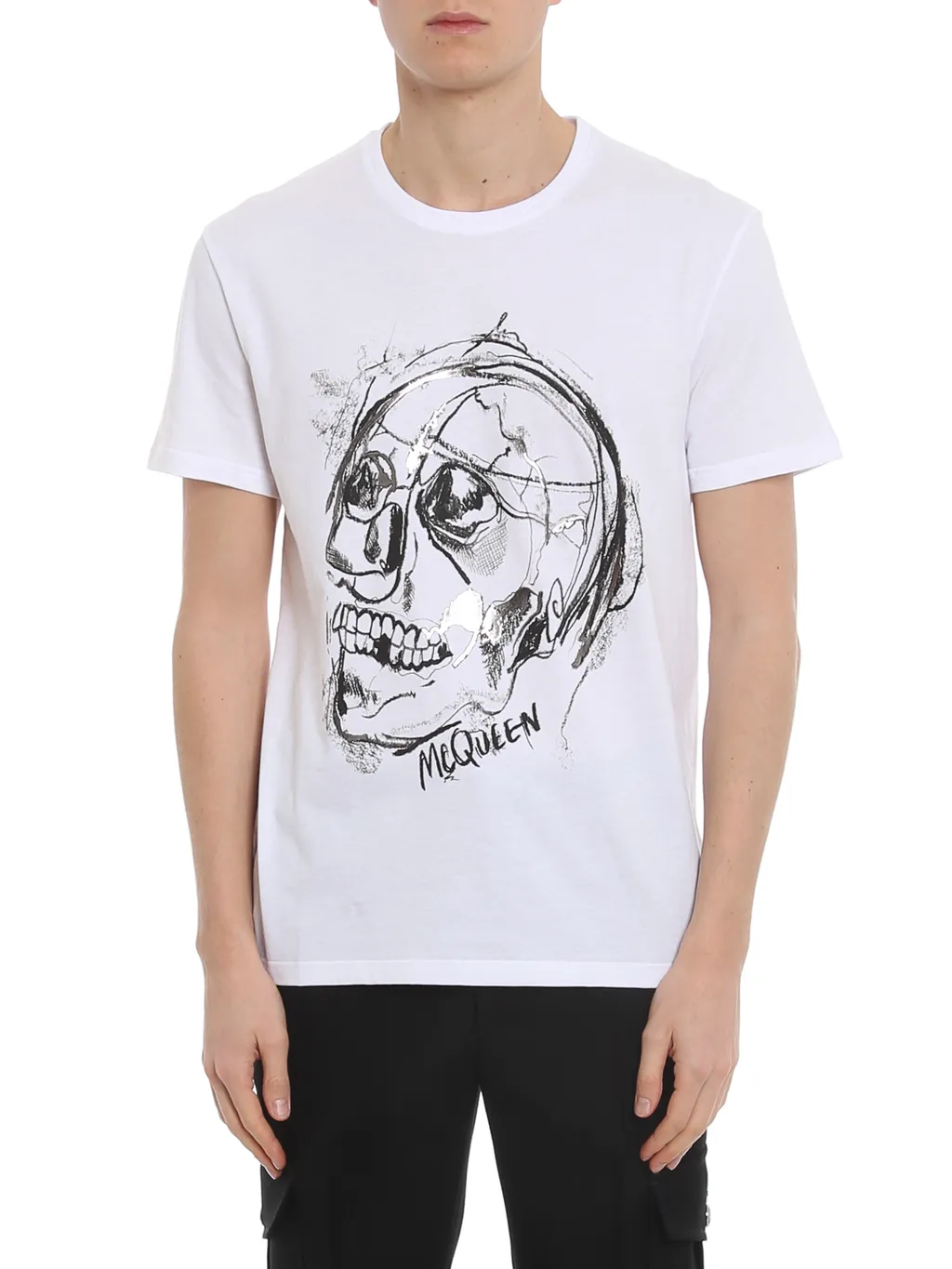 T-Shirt With Round Neck And Short Sleeves