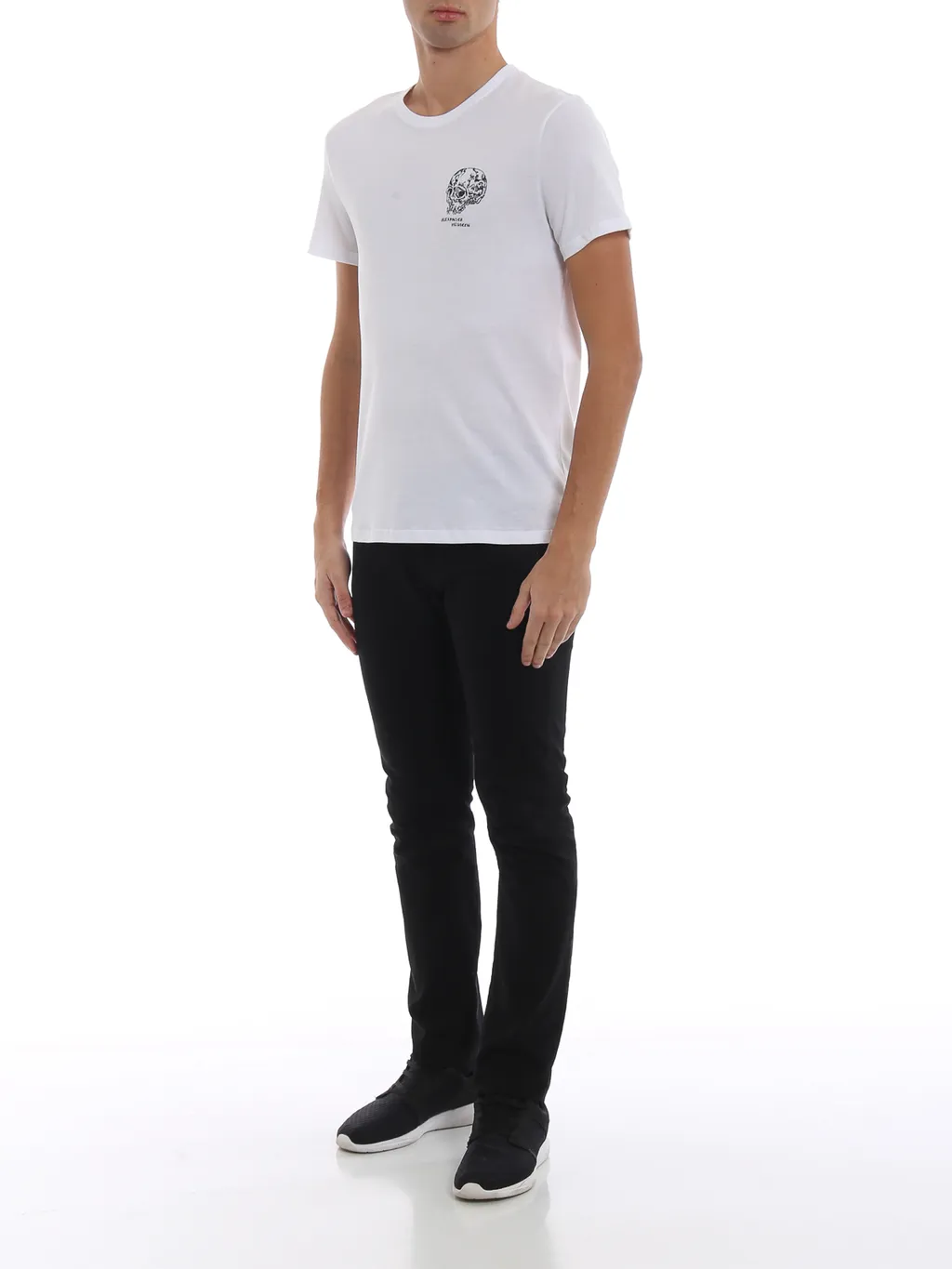 Printed T-Shirts With Flowers And Skulls