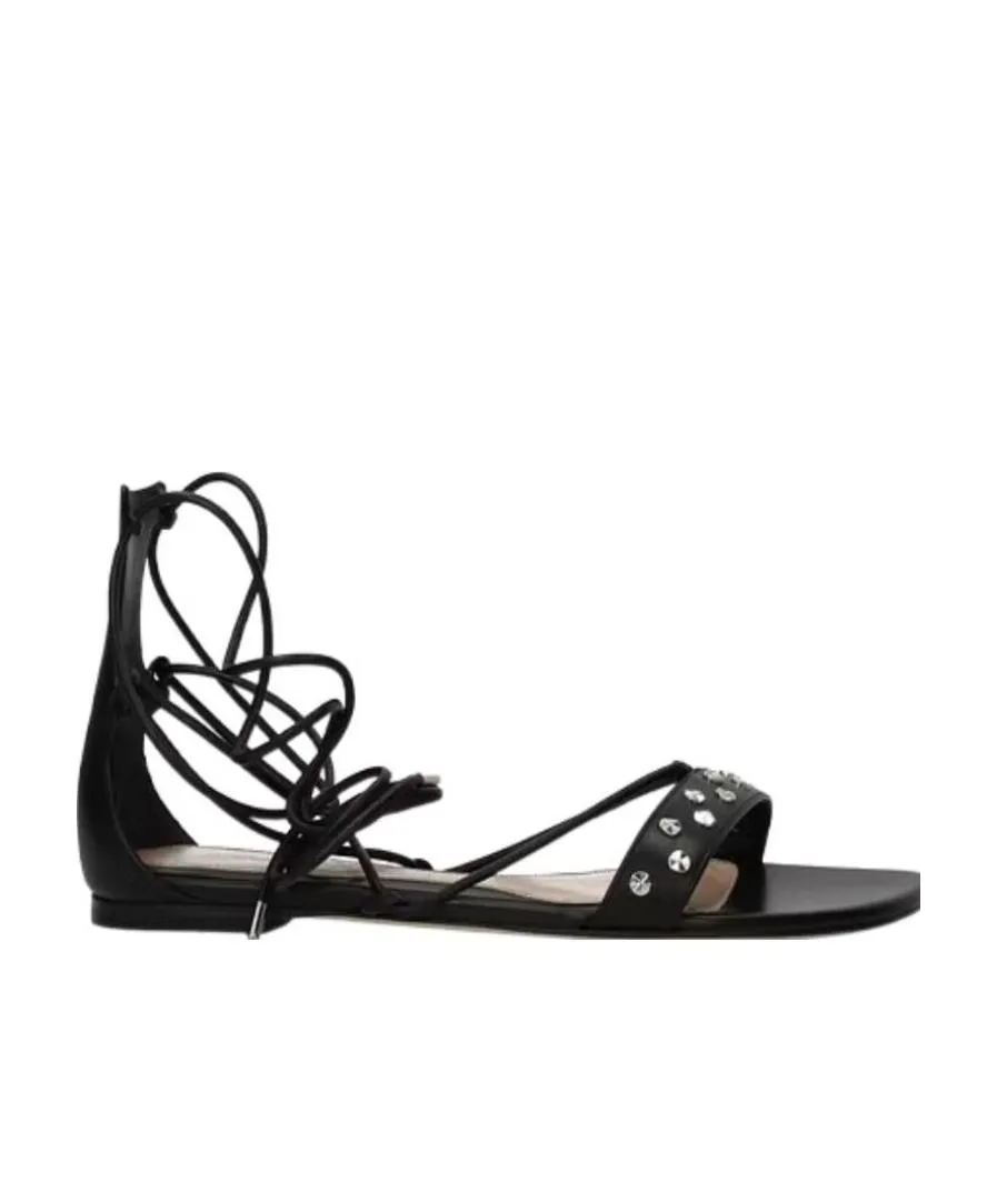 Strap Detail Flat Sandals