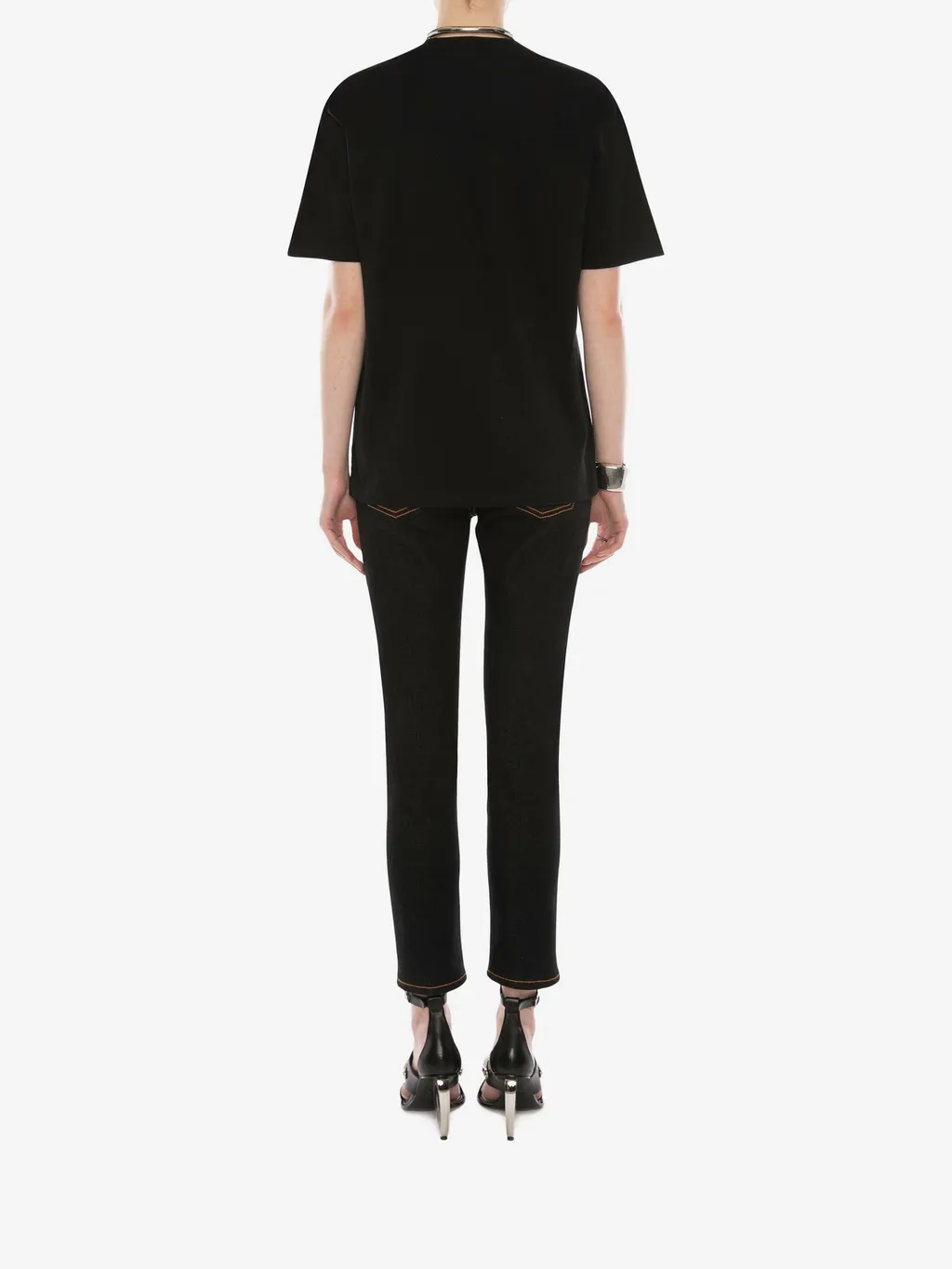 T-Shirt With Round Neck And Short Sleeves