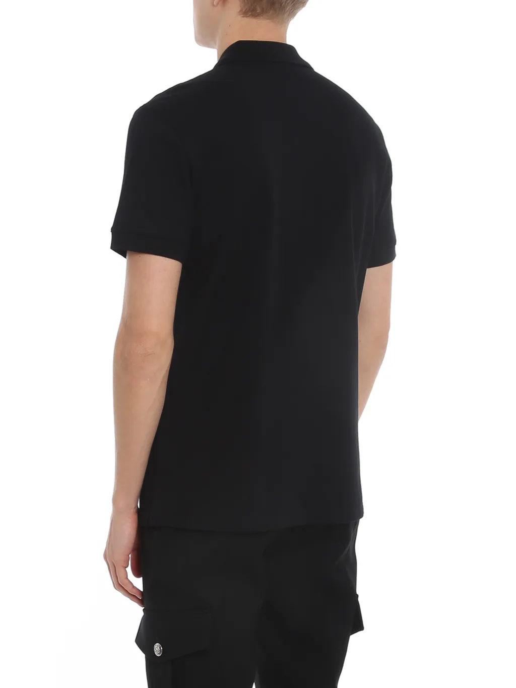 Polo Shirt With Skull Pattern