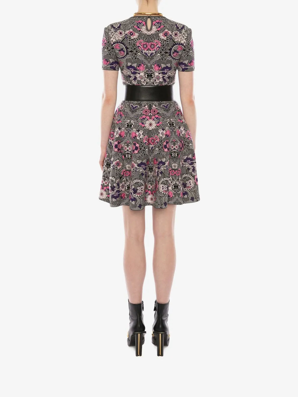 Jacquard Mini Dress