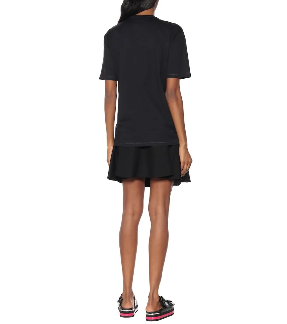 T-Shirt With Round Neck And Short Sleeves