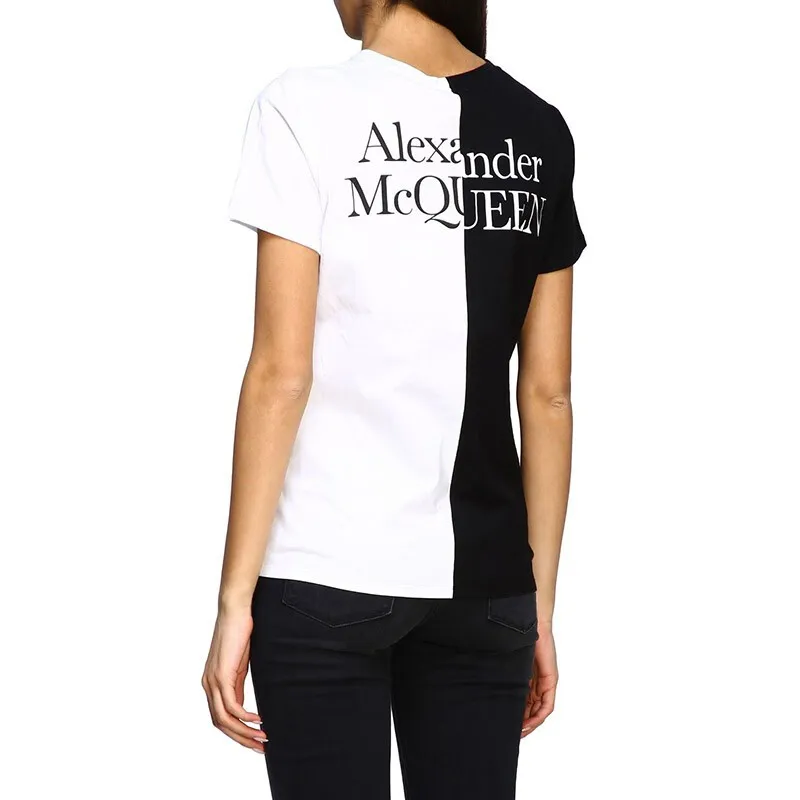 Logo Round Collar Short-Sleeved T-Shirt