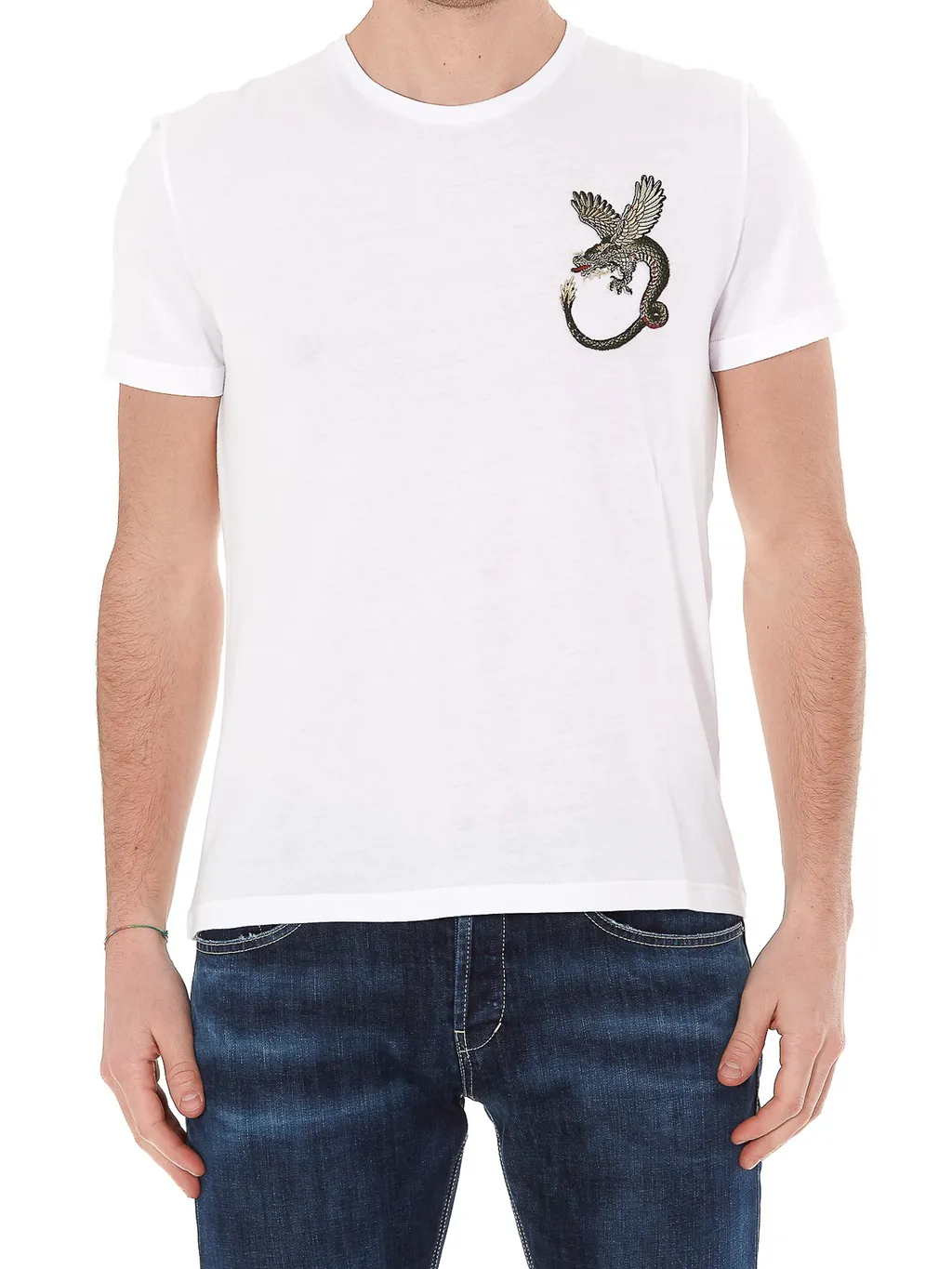 T-Shirt With Round Neck And Short Sleeves