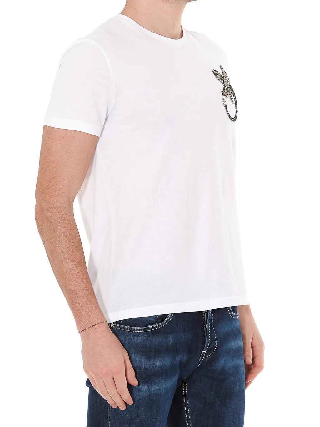 T-Shirt With Round Neck And Short Sleeves