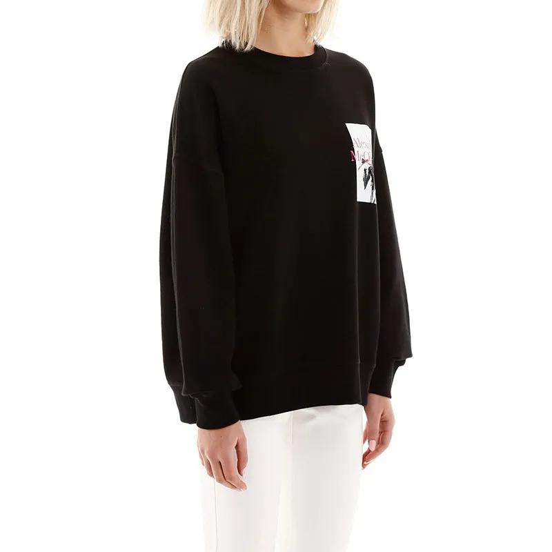 Pattern Round-Necked Sweater