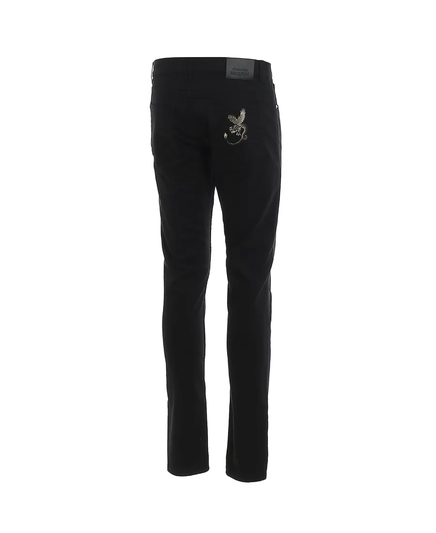 Embroidery Detail Jeans