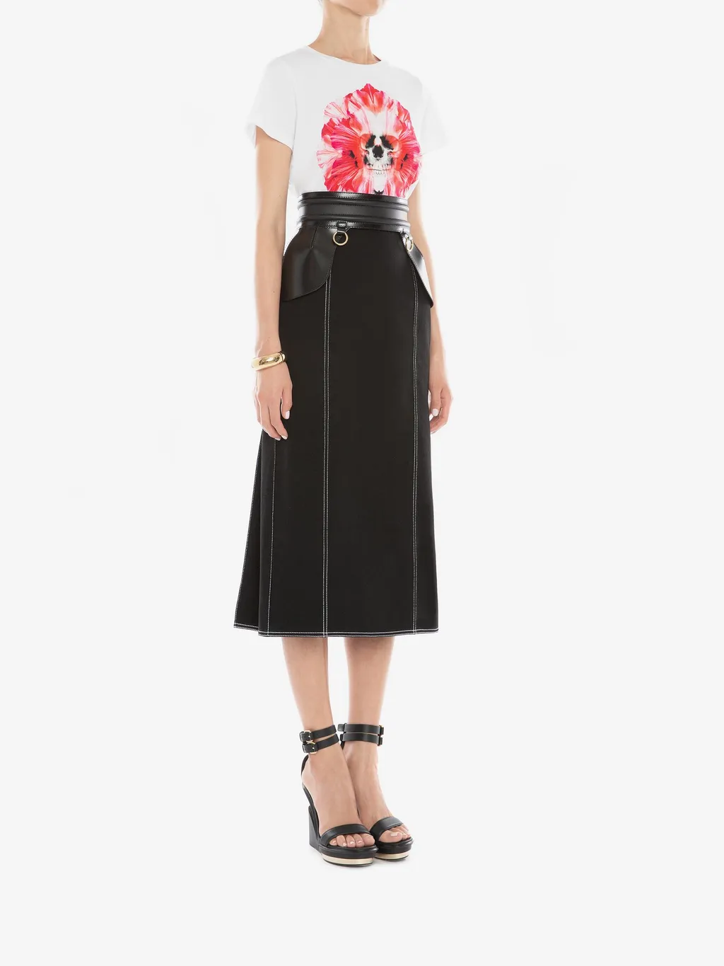 T-Shirt With Round Neck And Short Sleeves