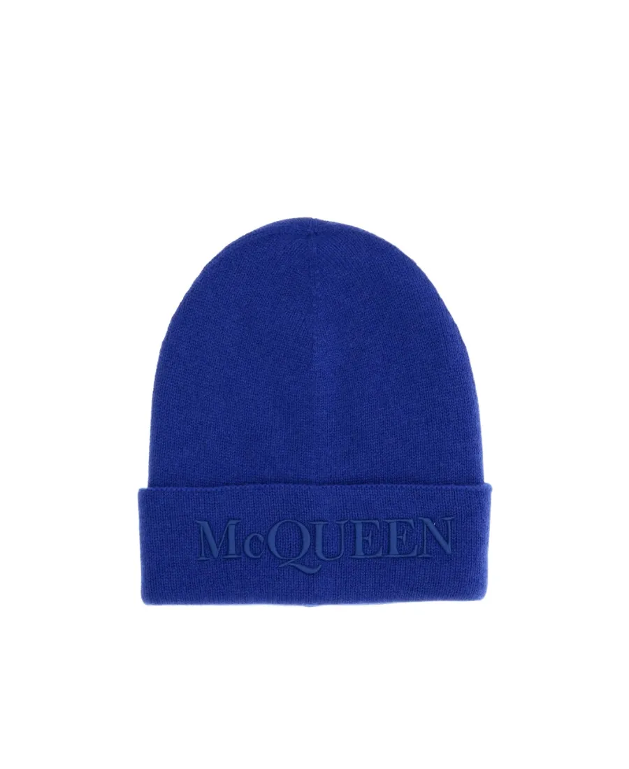 Logo Embroidered Knit Beanie