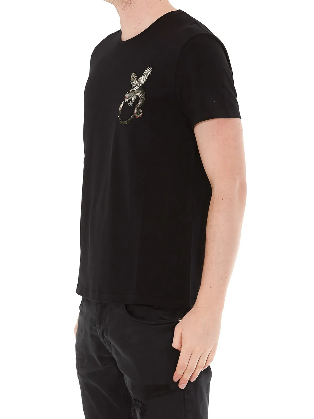 T-Shirt With Round Neck And Short Sleeves