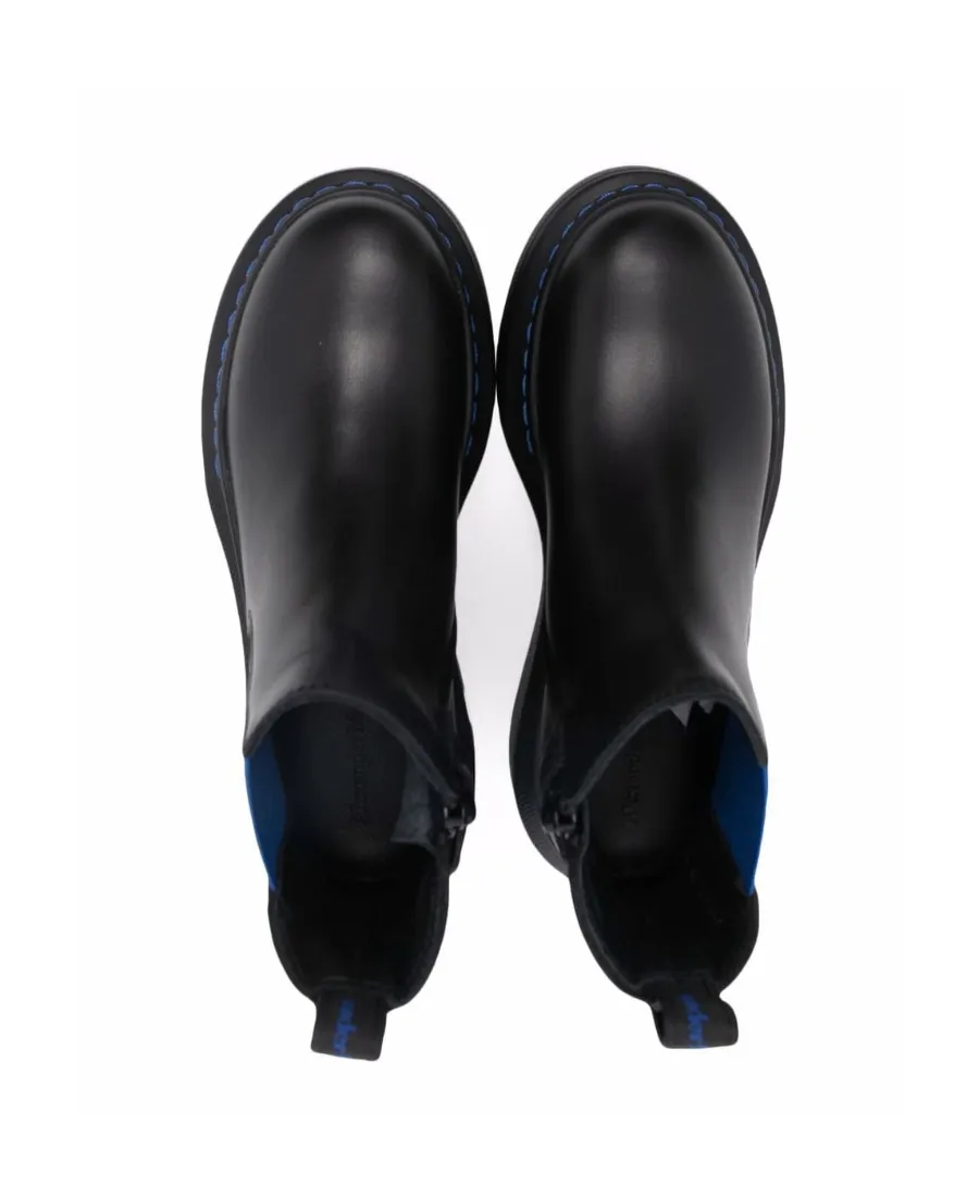 Thick-Soled Jacketed Boots