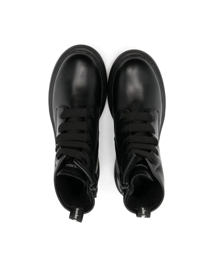 Lace-Up Ankle Boots