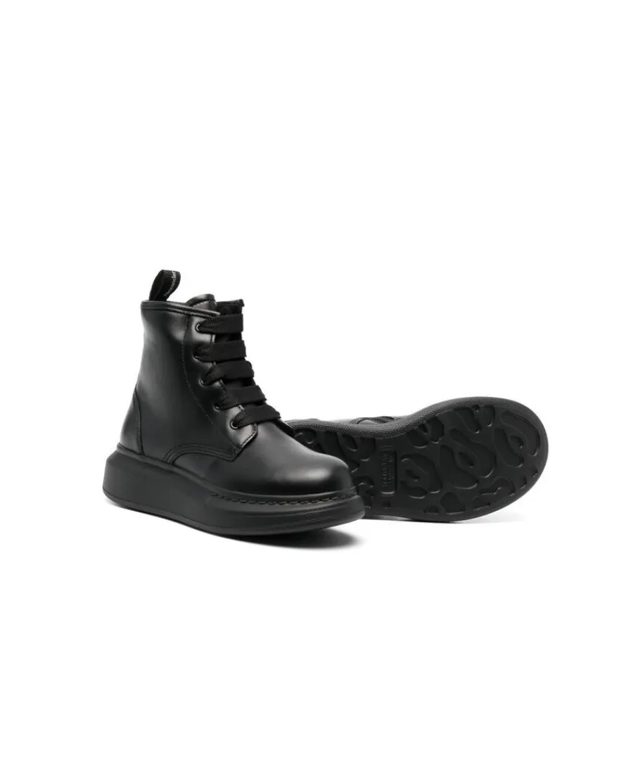 Lace-Up Ankle Boots