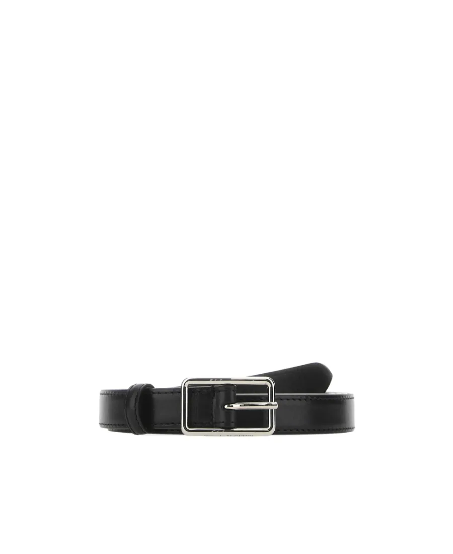 Logo Engraved Buckle Belt