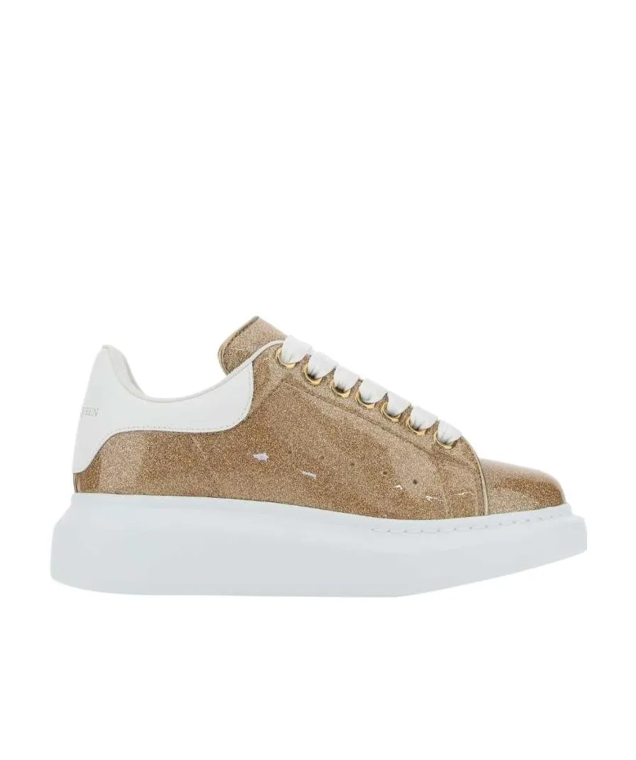 Oversized Lace-Up Sneakers