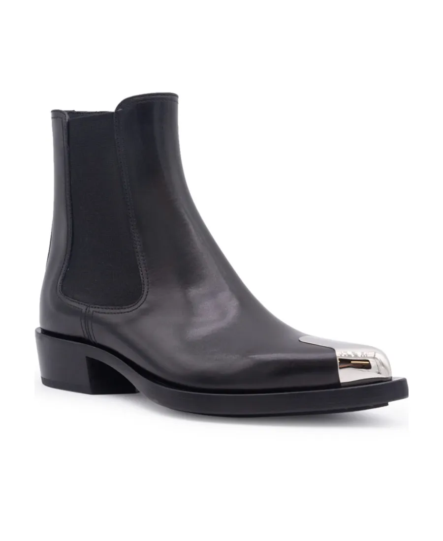 Pointed Toe Ankle-Top Boots
