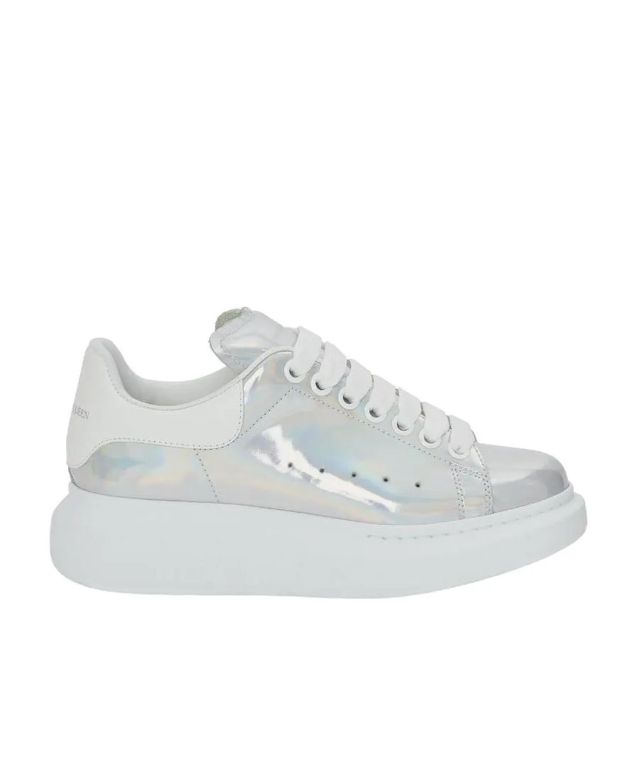 Patent-Leather Low-Top Sneakers