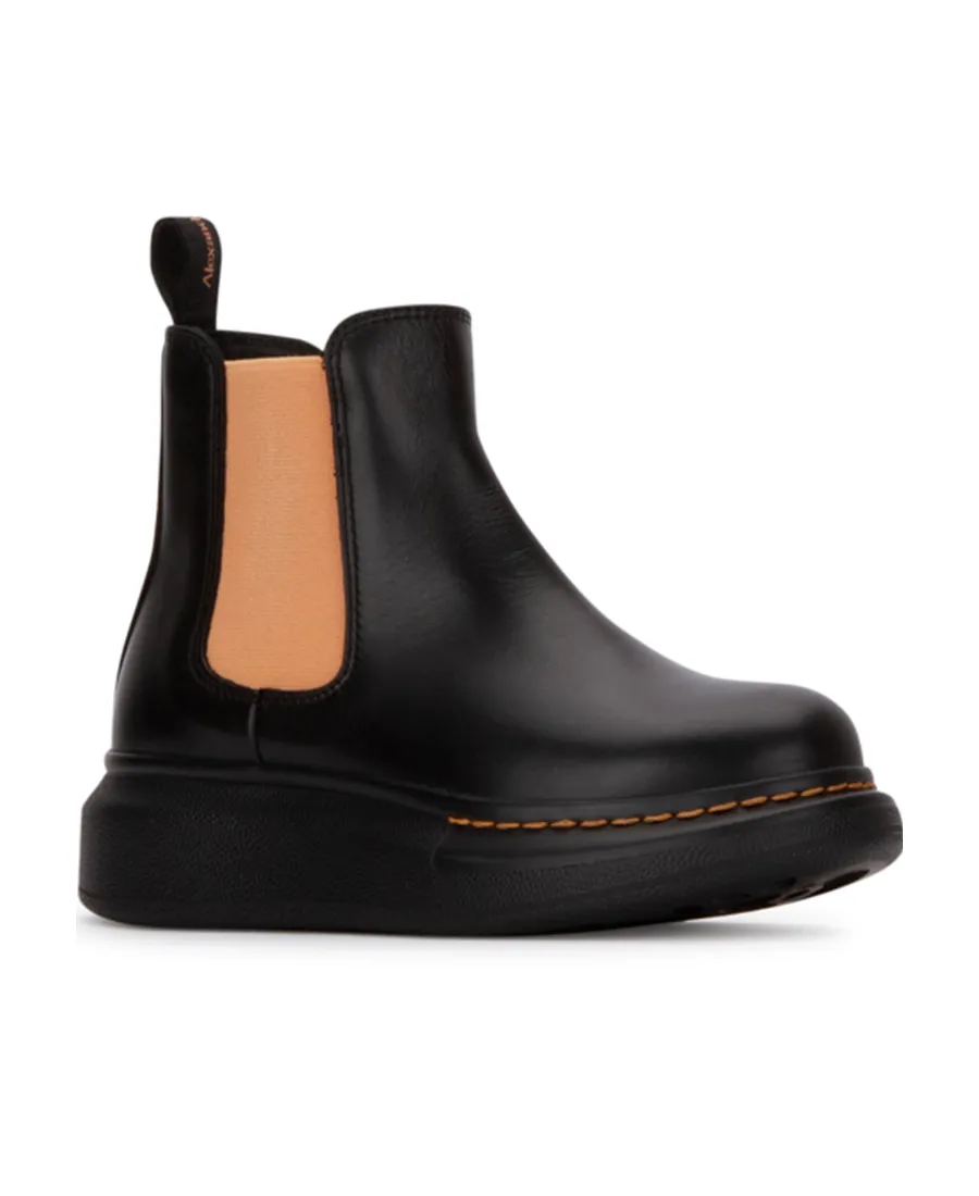 Kids Round Toe Ankle Boots