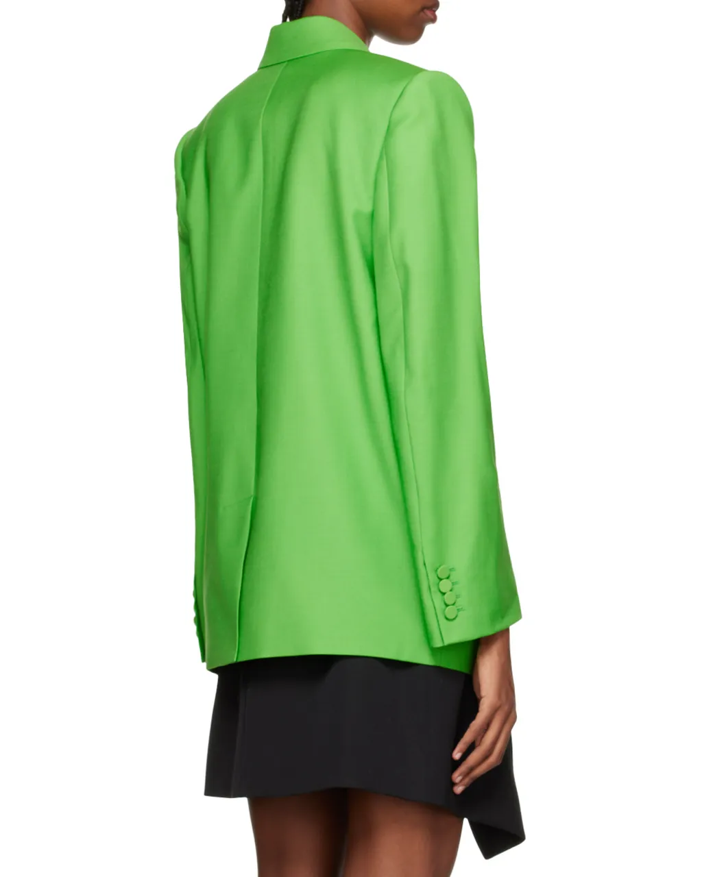 Double-Breasted Asymmetric Blazer