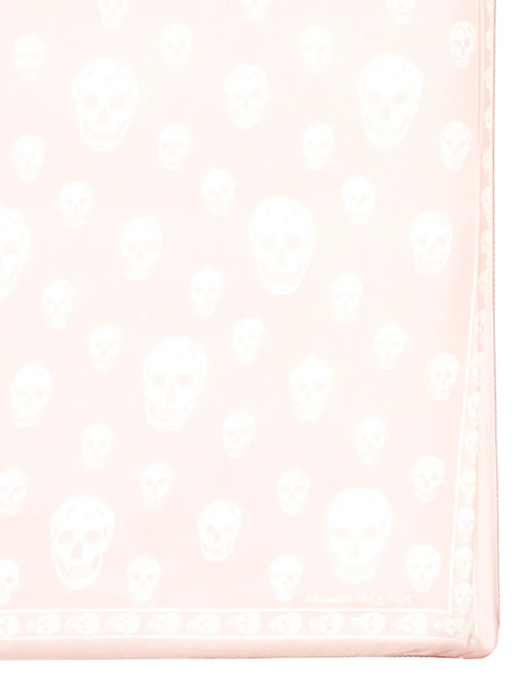 All-Over Skull Printed Scarf