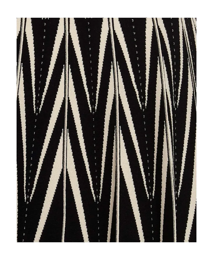 Elasticated Waistband Pleated Mini Skirt