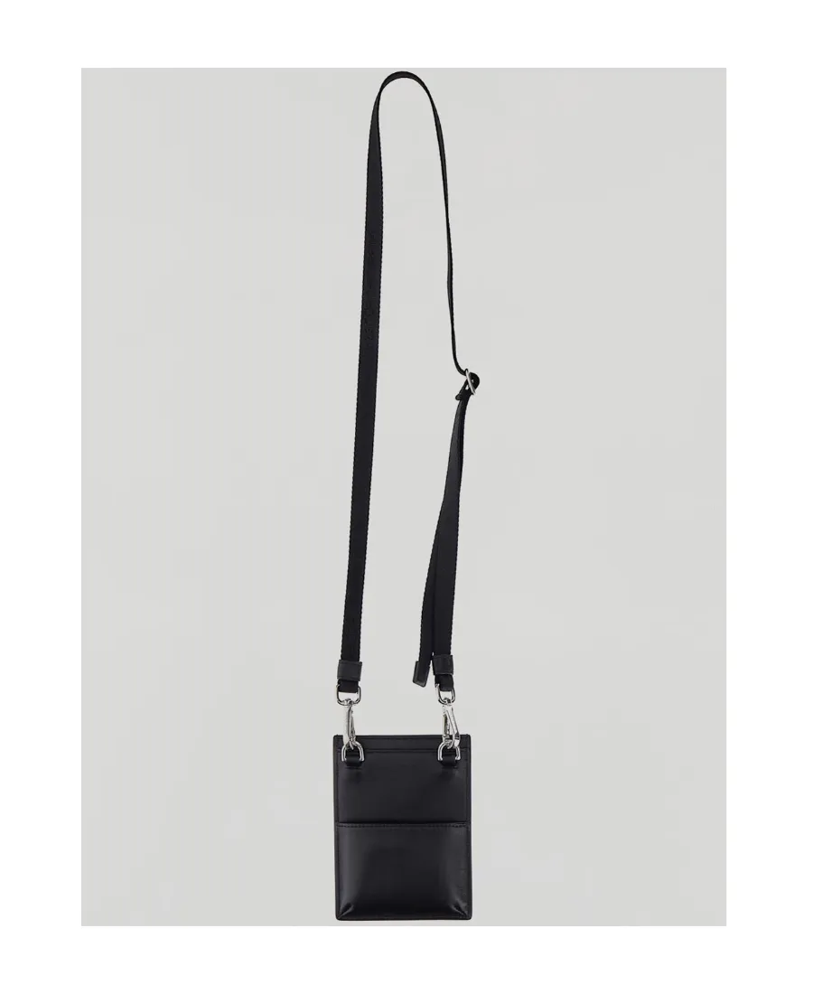 Logo-Embossed Neck-Strap Cardholder