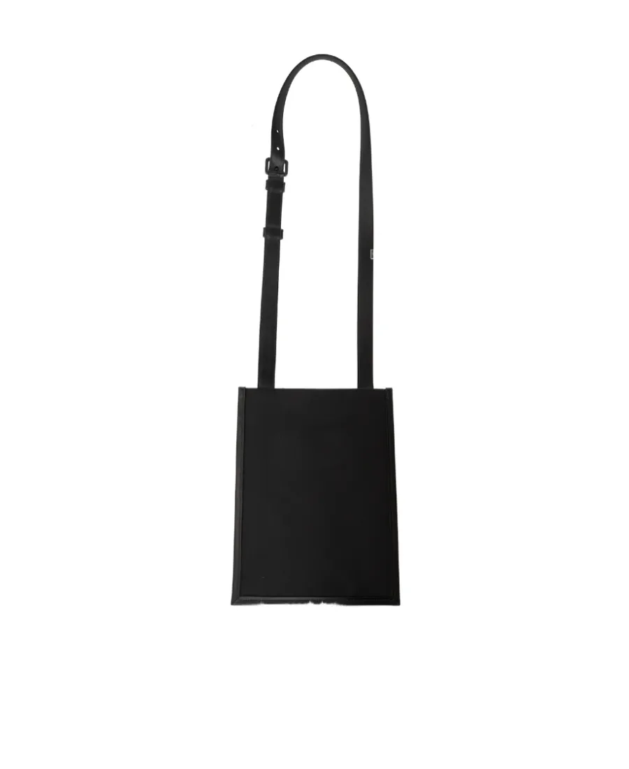 Graffiti Logo Print Messenger Bag