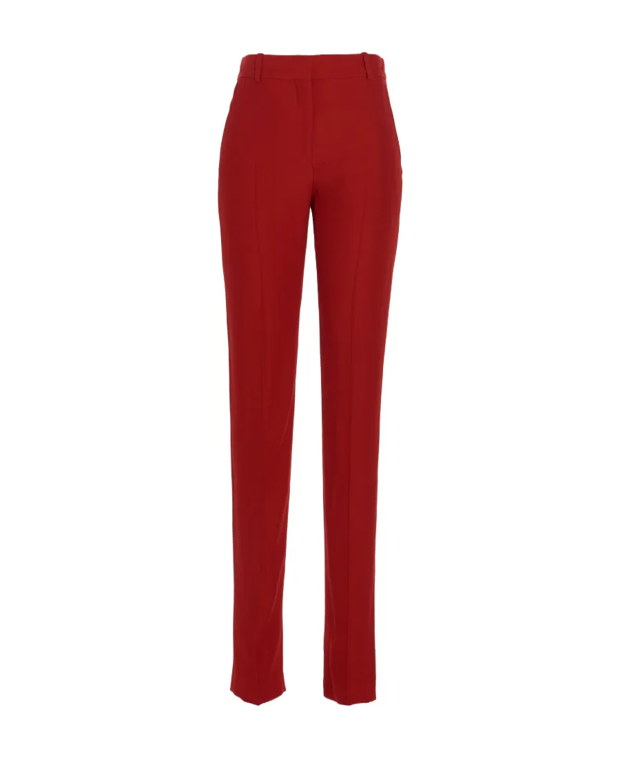 High-Waist Tailored Trousers