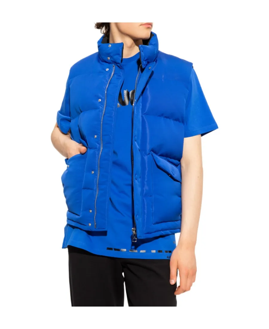 Logo Printed Zipped Jacket
