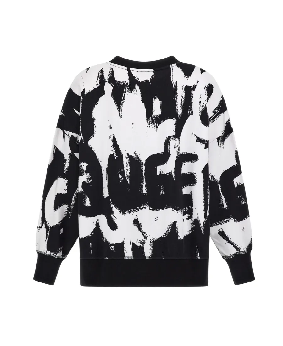 Graffiti Print Sweatshirt